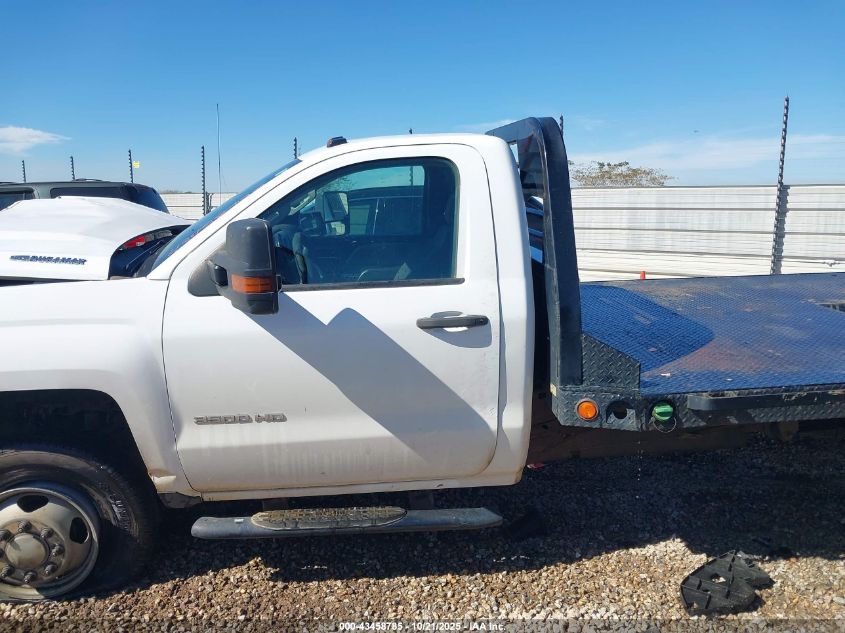 2018 Chevrolet Silverado 3500Hd Chassis Wt VIN: 1GB3KYCY1JF159278 Lot: 43458785