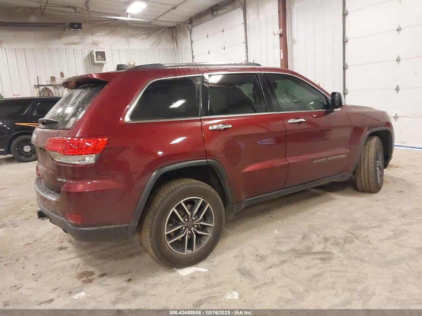 2019 JEEP GRAND CHEROKEE LIMITED 4X4 1C4RJFBG1KC554957