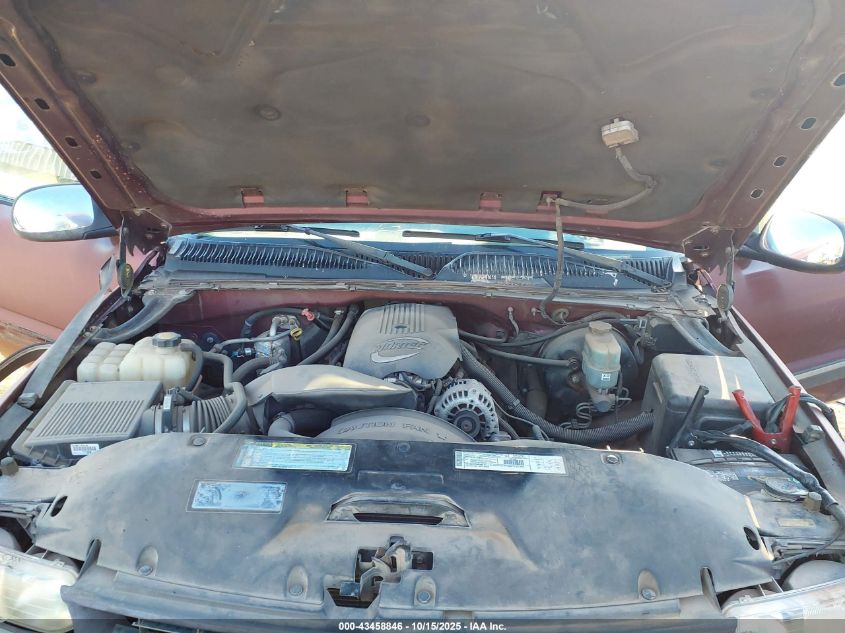 2001 Chevrolet Silverado 1500 Ls VIN: 2GCEC19T411253344 Lot: 43458846