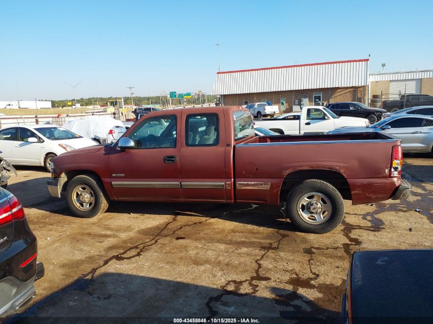 2001 Chevrolet Silverado 1500 Ls VIN: 2GCEC19T411253344 Lot: 43458846