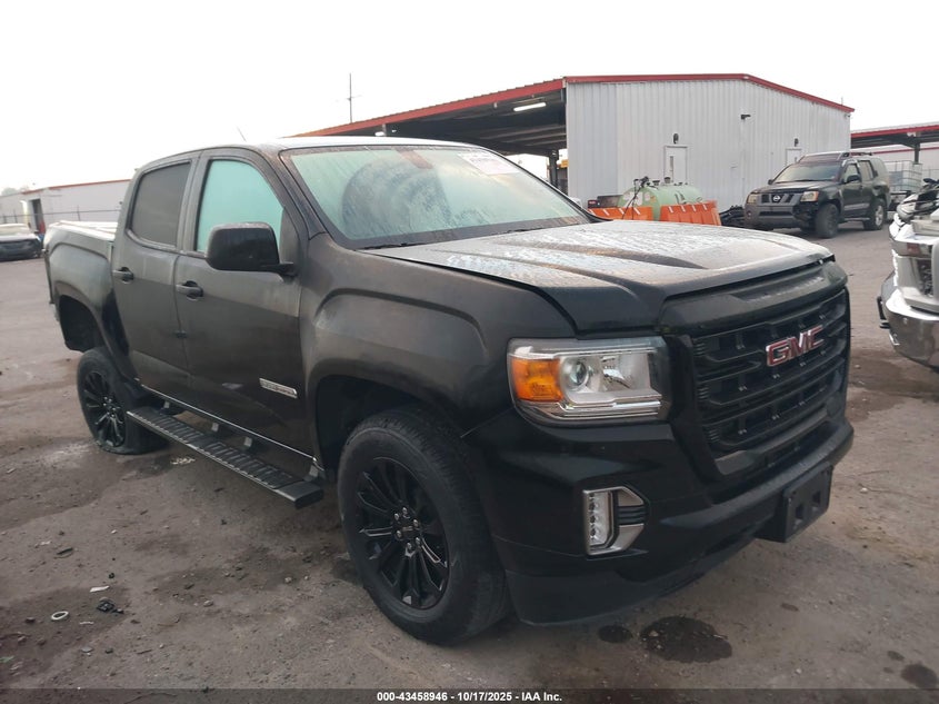GMC CANYON 4WD SHORT BOX ELEVATION