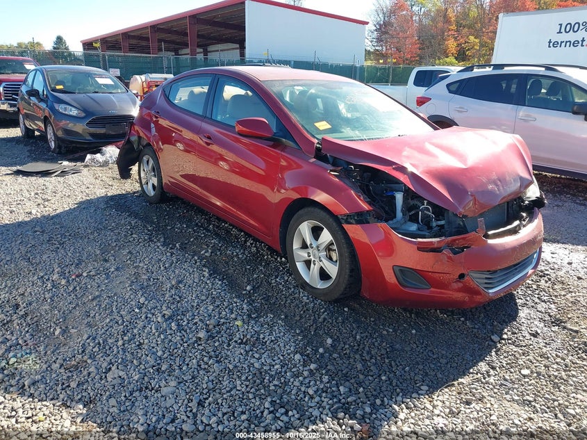 2013 HYUNDAI ELANTRA GLS - 5NPDH4AE0DH406624