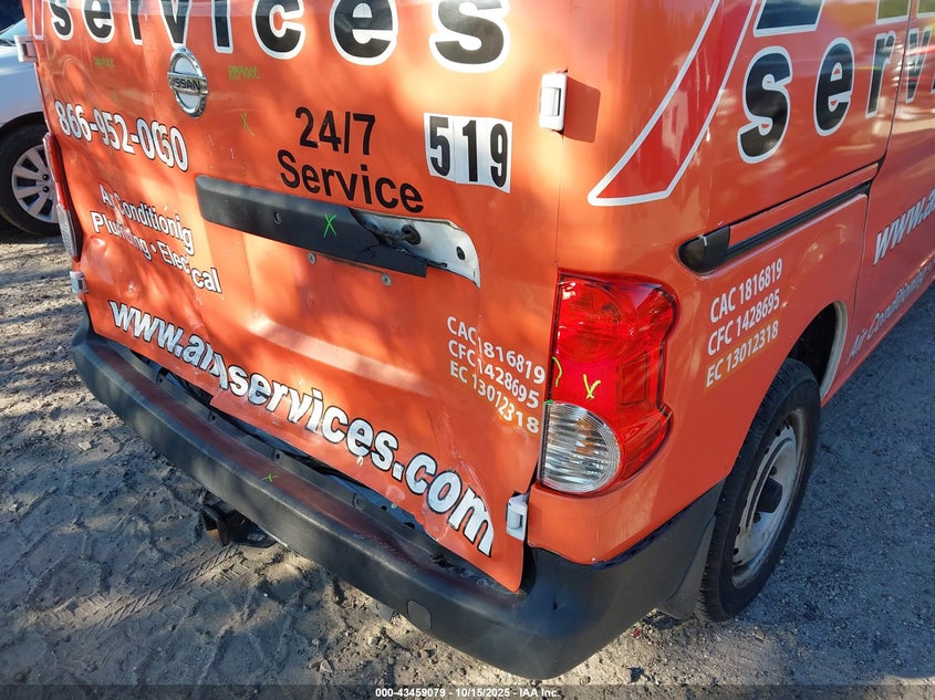 2016 NISSAN NV200 S 3N6CM0KN9GK694519