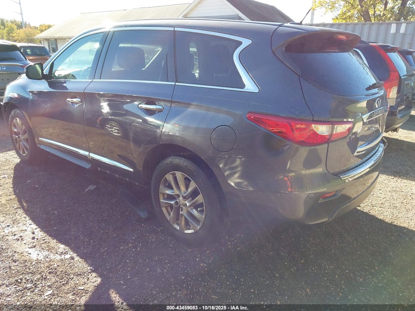 2013 Infiniti Jx35 grey suv gasoline 5N1AL0MNXDC345389 photo #4