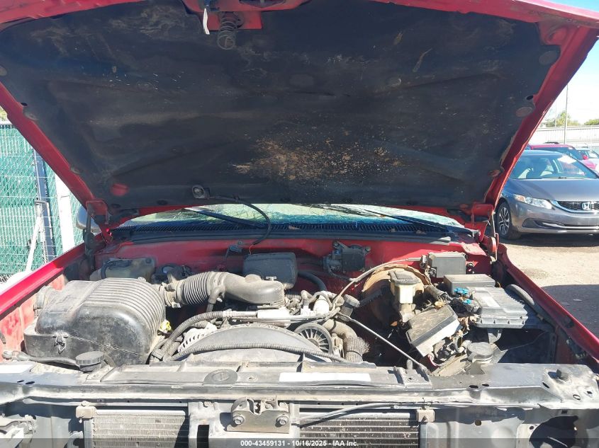 1997 GMC Sierra 1500 Sl Wideside VIN: 1GTEC14M4VZ524562 Lot: 43459131