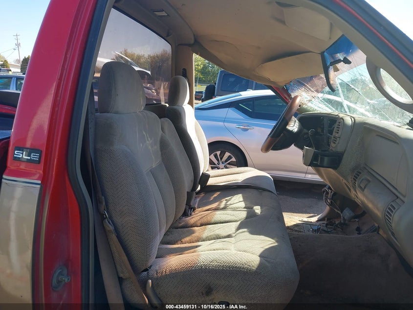 1997 GMC Sierra 1500 Sl Wideside VIN: 1GTEC14M4VZ524562 Lot: 43459131