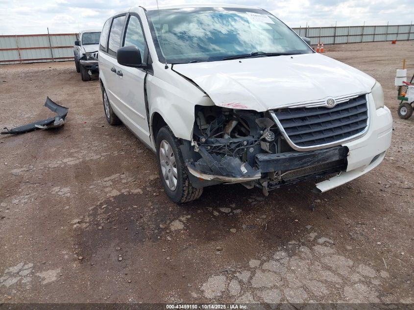 2008 Chrysler Town & Country Lx VIN: 2A8HR44H38R635787 Lot: 43459150