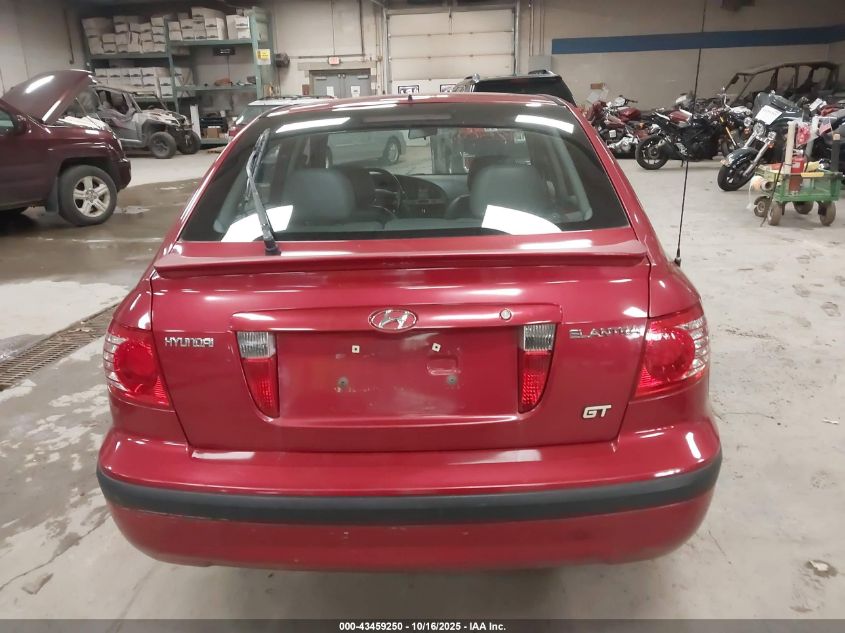 2004 Hyundai Elantra Gt VIN: KMHDN56D34U102834 Lot: 43459250