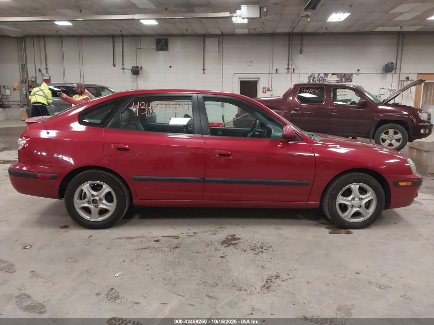2004 Hyundai Elantra Gt VIN: KMHDN56D34U102834 Lot: 43459250