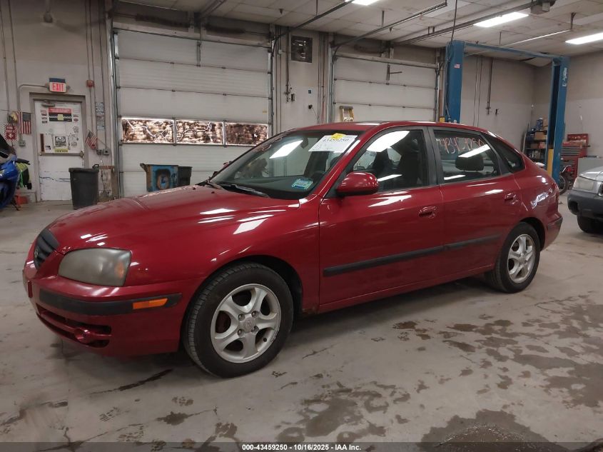 2004 Hyundai Elantra Gt VIN: KMHDN56D34U102834 Lot: 43459250