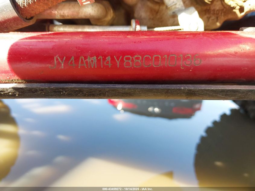 2008 Yamaha Yfm700 R VIN: JY4AM14Y88C010136 Lot: 43459272