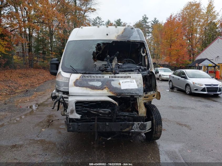 2019 Ram Promaster 2500 High Roof 136 Wb VIN: 3C6TRVCG2KE557437 Lot: 43459302