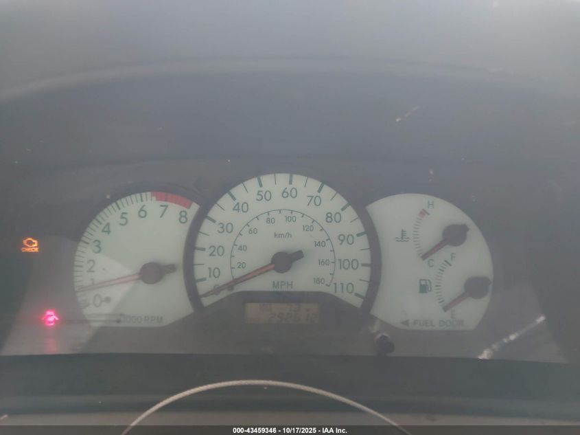 2003 Toyota Corolla Le VIN: 1NXBR32E23Z171432 Lot: 43459346