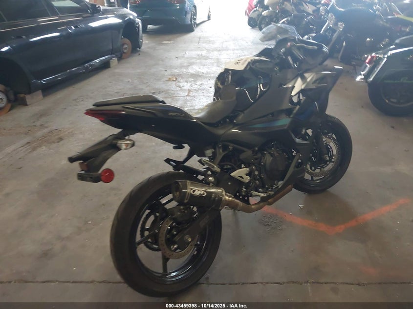 2025 Kawasaki Ex500 VIN: ML5EXGG10SDA42699 Lot: 43459398