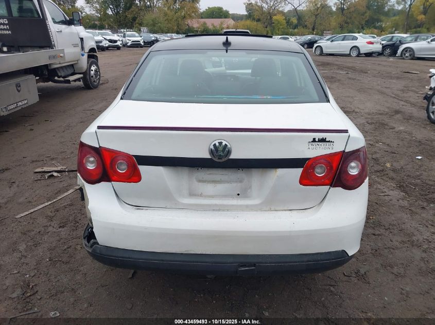 2008 Volkswagen Jetta Se/Sel VIN: 3VWRM71K68M190753 Lot: 43459493