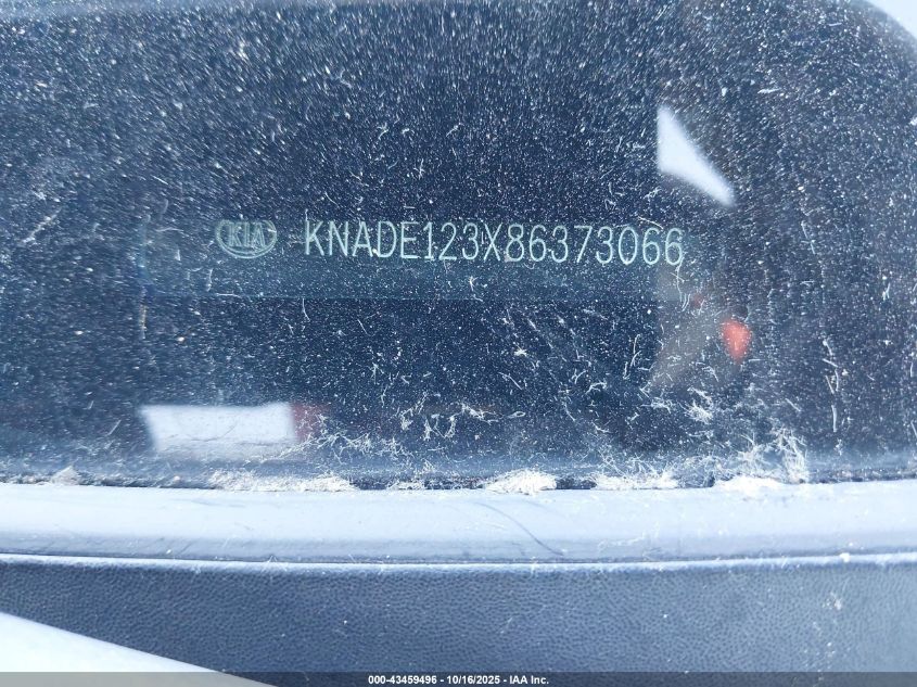 2008 Kia Rio Lx VIN: KNADE123X86373066 Lot: 43459496