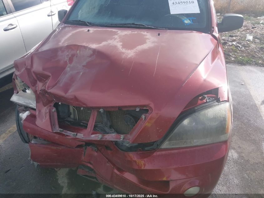 2005 Kia Sorento Ex/Lx VIN: KNDJC733955396756 Lot: 43459510