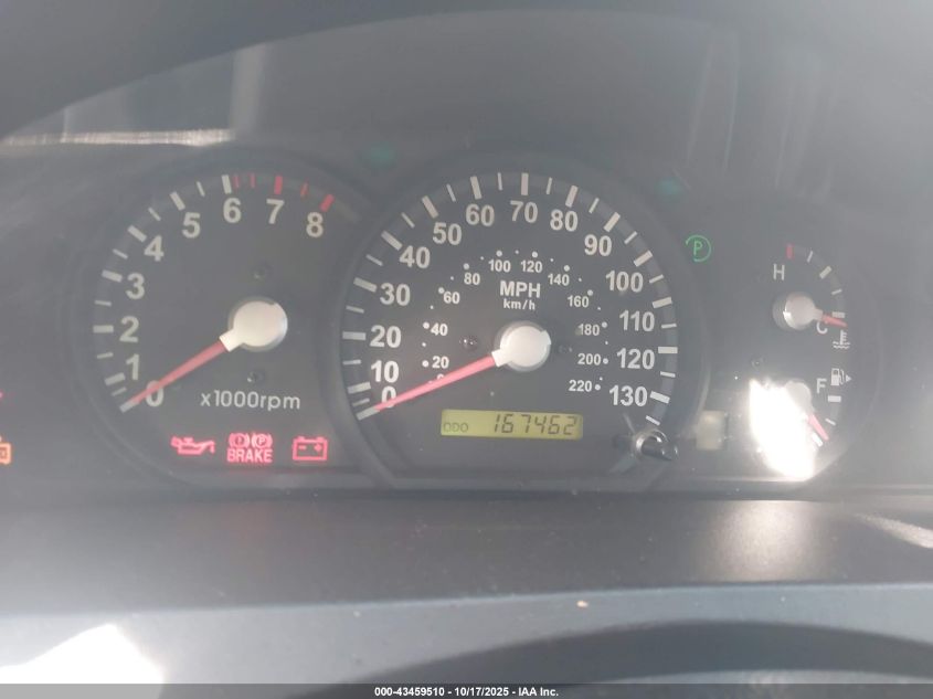 2005 Kia Sorento Ex/Lx VIN: KNDJC733955396756 Lot: 43459510