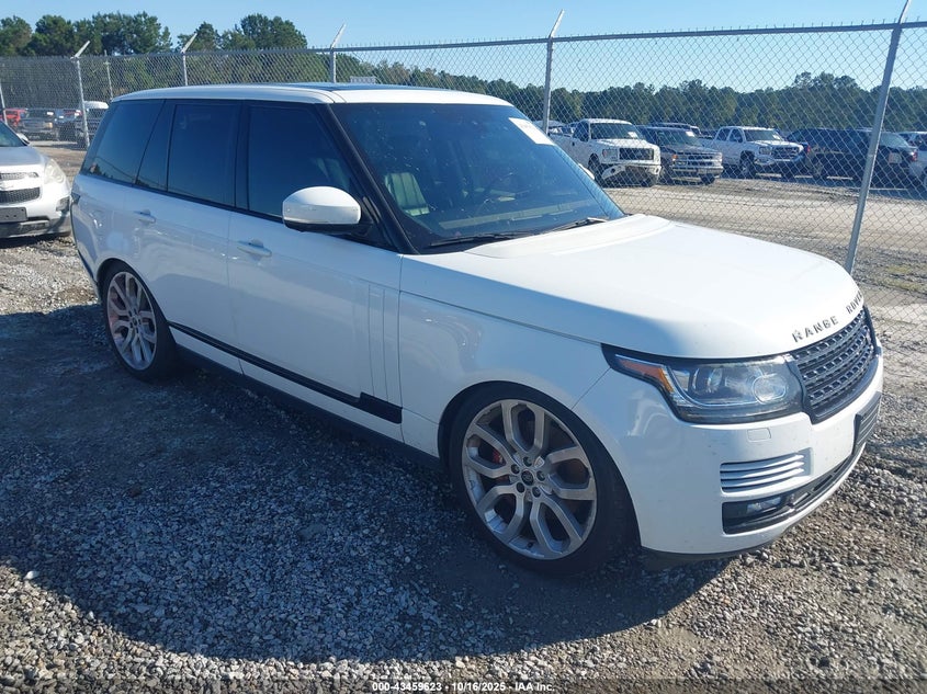 LAND ROVER RANGE ROVER 5.0L V8 SUPERCHARGED/5.0L V8 SUPERCHARGED EBONY EDITION