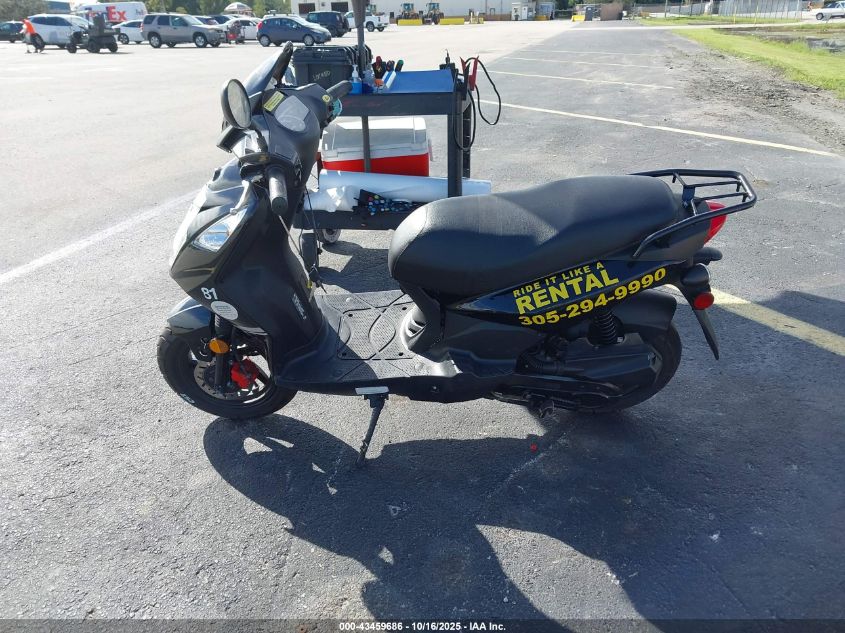 2024 Sym Scooter VIN: RFGBDSAC1RX007087 Lot: 43459686