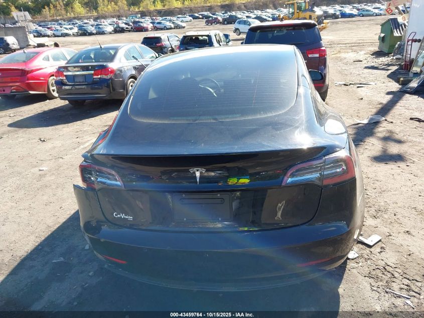 2022 Tesla Model 3 Rear-Wheel Drive VIN: 5YJ3E1EA0NF338366 Lot: 43459764