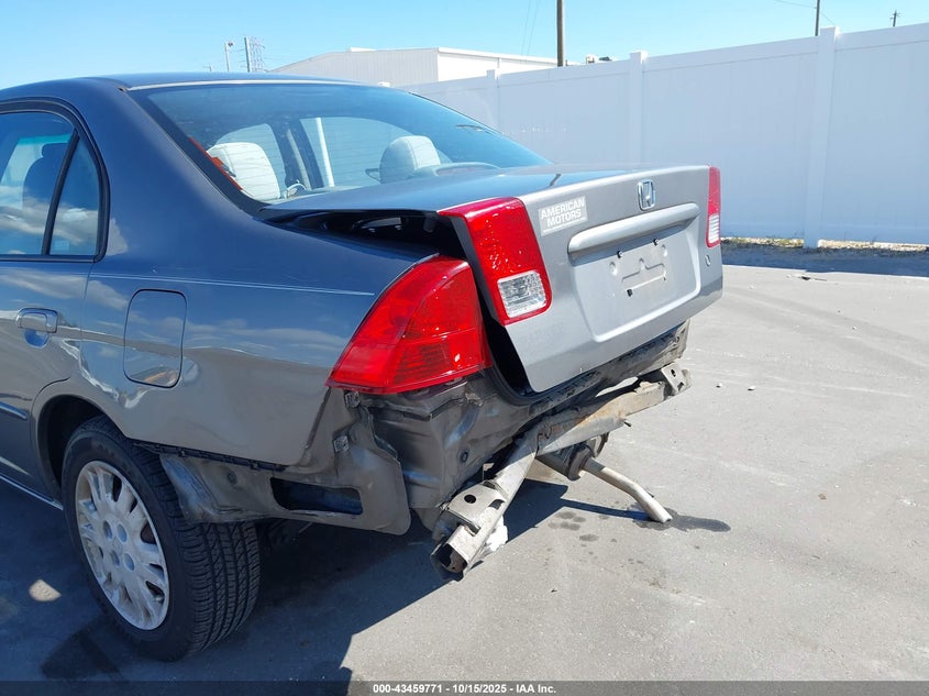 2004 Honda Civic Lx VIN: 1HGES16534L017048 Lot: 43459771