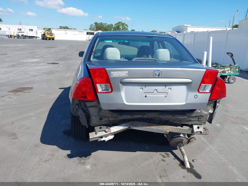 2004 Honda Civic Lx VIN: 1HGES16534L017048 Lot: 43459771