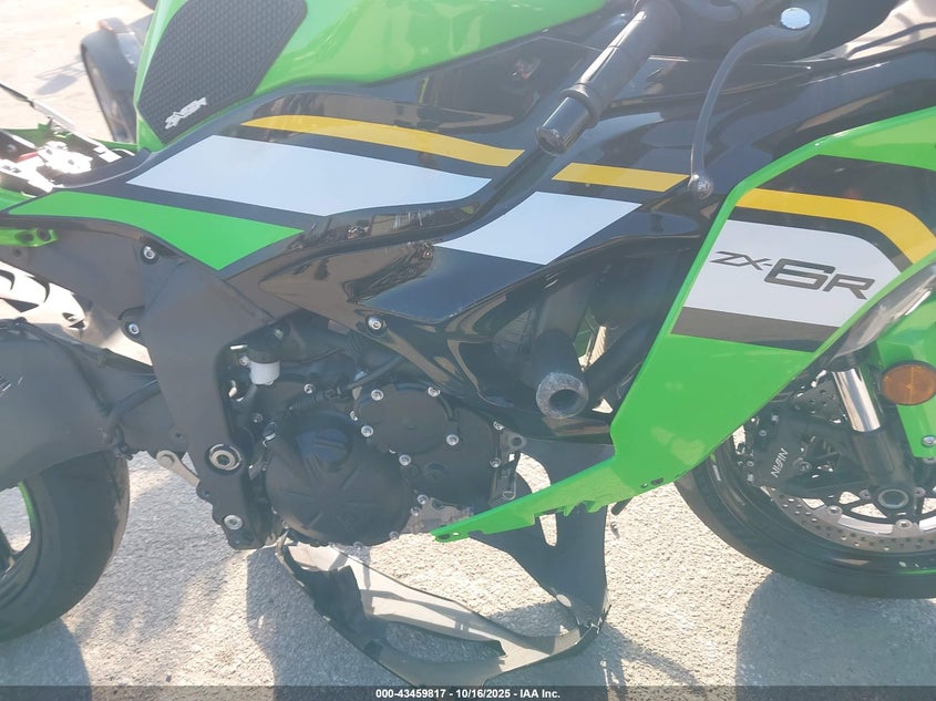 2025 Kawasaki Zx636 K VIN: JKBZXJK14SA011486 Lot: 43459817