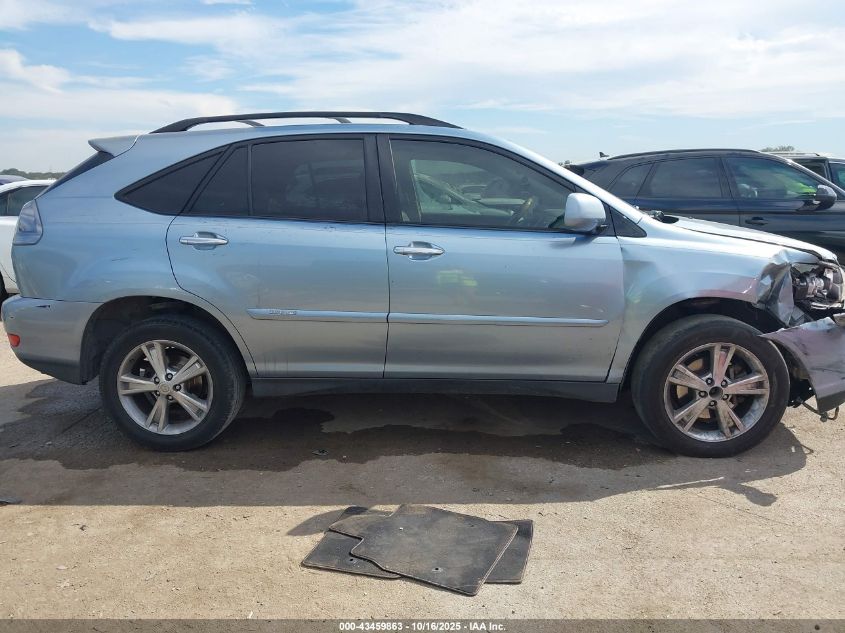 2008 Lexus Rx 400H VIN: JTJGW31U082006877 Lot: 43459863