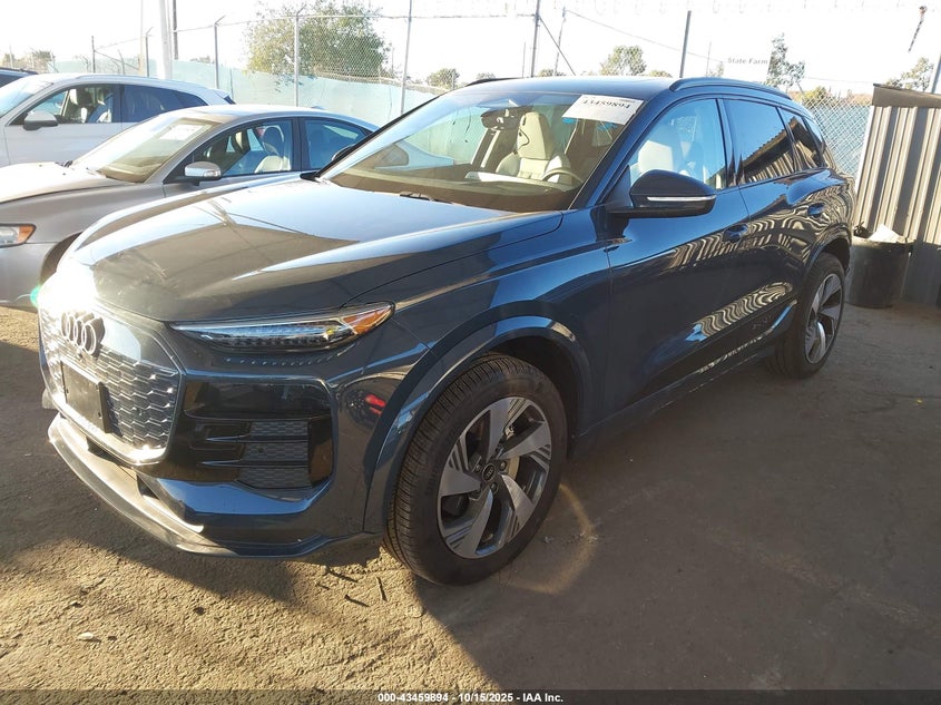 2025 AUDI Q6 E-TRON PREMIUM PLUS QUATTRO WA124BGF7SA022555