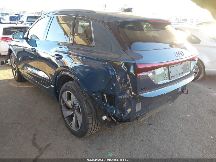 2025 AUDI Q6 E-TRON PREMIUM PLUS QUATTRO WA124BGF7SA022555
