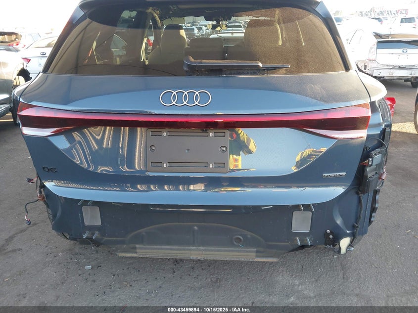 2025 AUDI Q6 E-TRON PREMIUM PLUS QUATTRO WA124BGF7SA022555