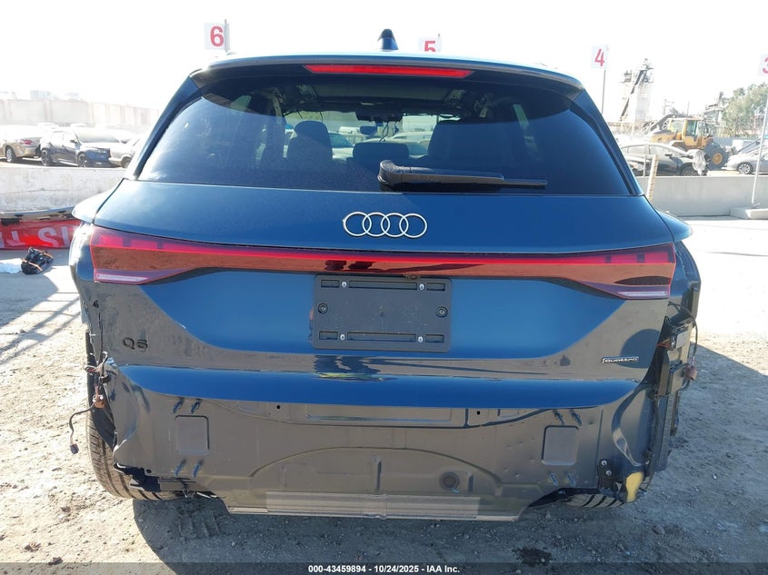 2025 Audi Q6 E-Tron Premium Plus Quattro VIN: WA124BGF7SA022555 Lot: 43459894