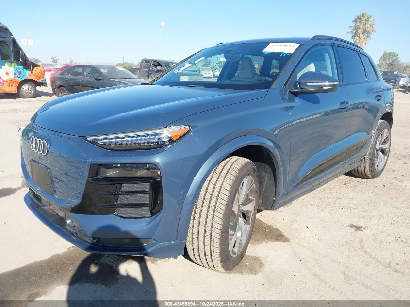 2025 Audi Q6 e-tron - WA124BGF7SA022555