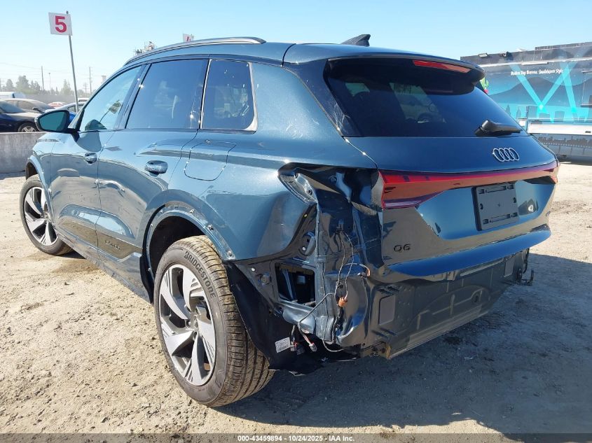2025 Audi Q6 e-tron - WA124BGF7SA022555