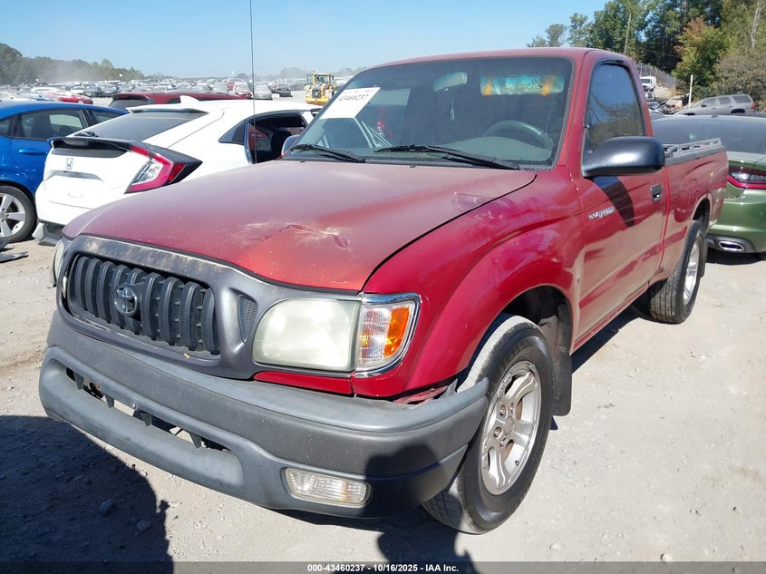 5TENL42N63Z257455 2003 TOYOTA TACOMA photo no. 2