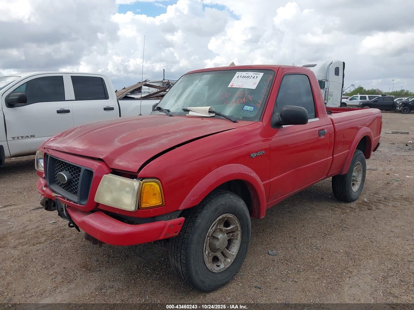 1FTYR10UX4PA90319 2004 FORD RANGER photo no. 2