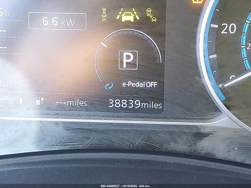 2021 Nissan Leaf Sv Plus 62 Kwh VIN: 1N4BZ1CV9MC554837 Lot: 43460327