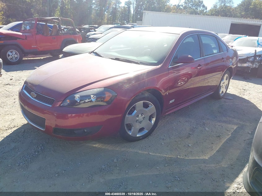 2G1WD57C391120851 2009 CHEVROLET IMPALA photo no. 2