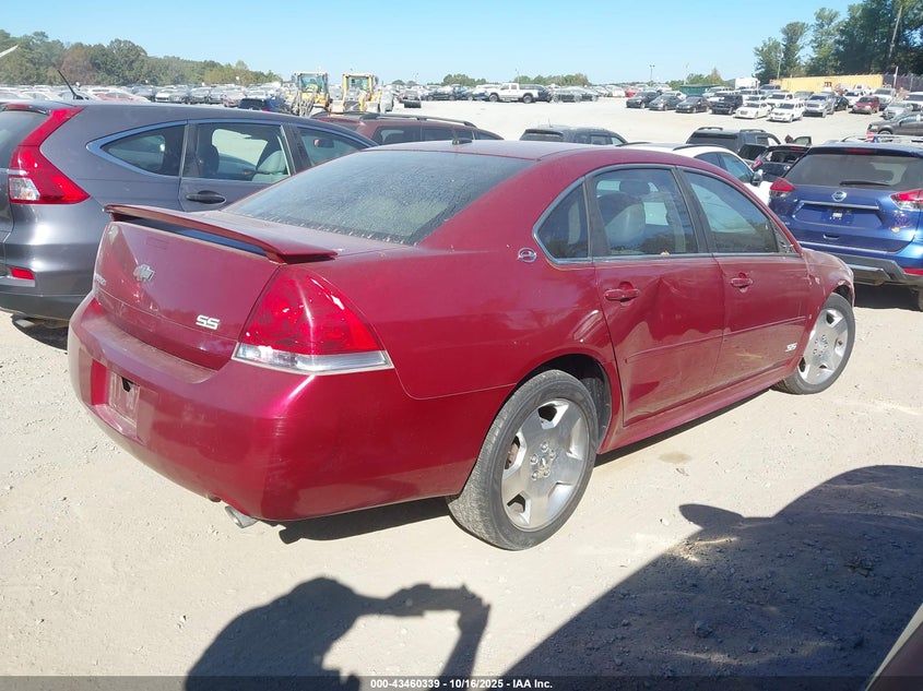 2G1WD57C391120851 2009 CHEVROLET IMPALA photo no. 4