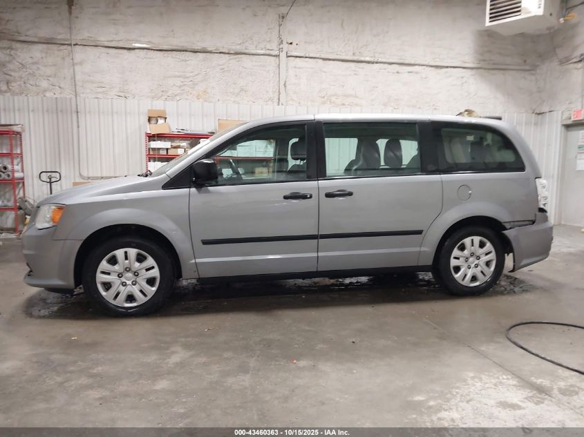 2014 Dodge Grand Caravan American Value Pkg VIN: 2C4RDGBG7ER145449 Lot: 43460363
