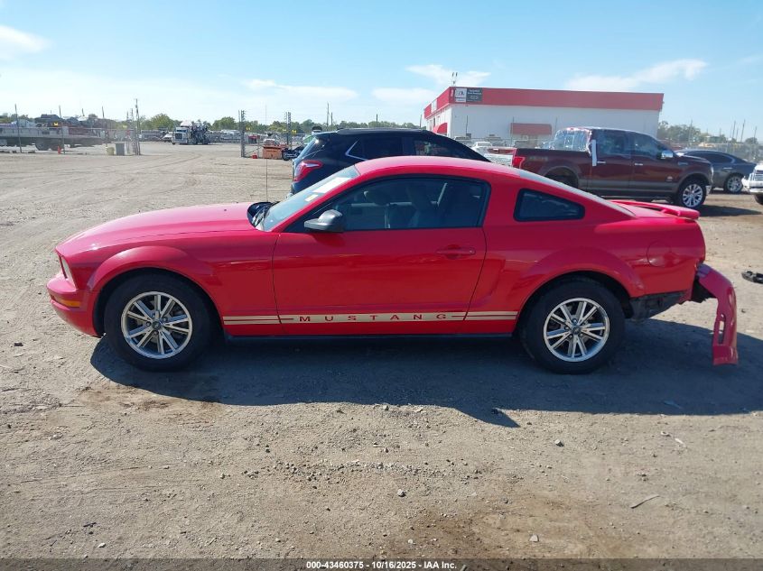 2005 Ford Mustang V6 Deluxe/V6 Premium VIN: 1ZVFT80N855150070 Lot: 43460375