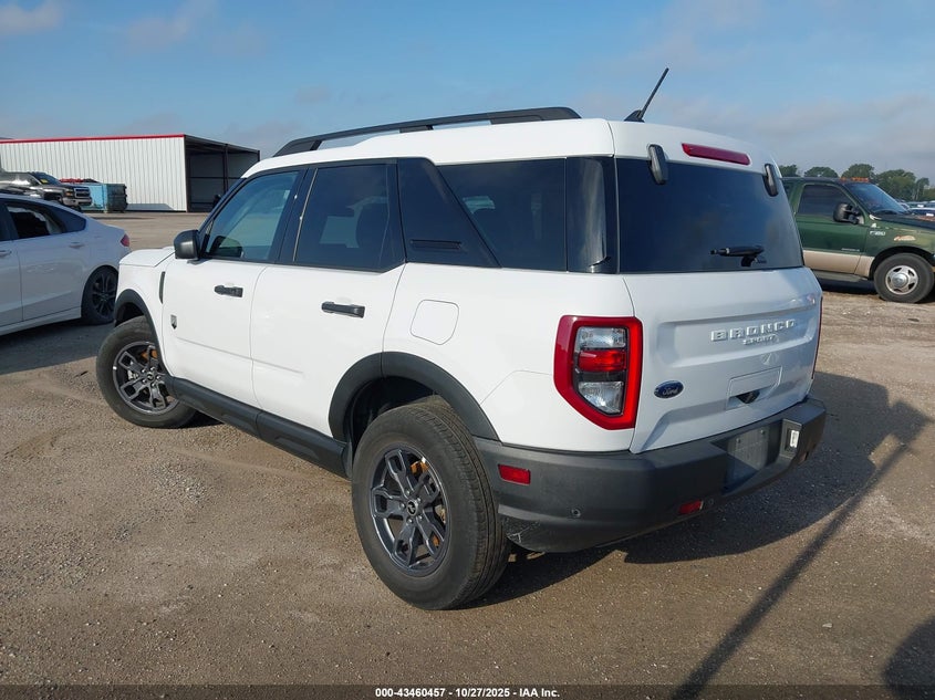 Vin: 3fmcr9b60rre62527, lot: 43955337, ford bronco sport big bend 20243