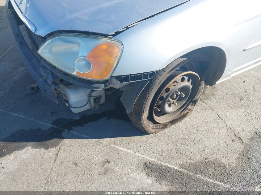 2002 Honda Civic Lx VIN: 2HGES16592H511134 Lot: 43460473