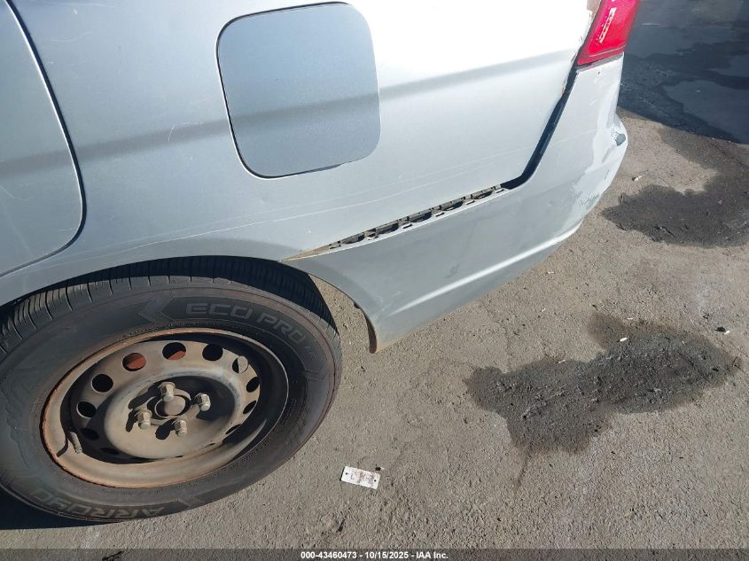 2002 Honda Civic Lx VIN: 2HGES16592H511134 Lot: 43460473