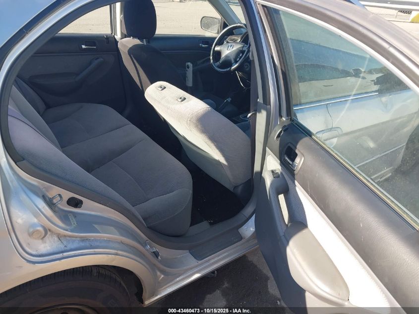 2002 Honda Civic Lx VIN: 2HGES16592H511134 Lot: 43460473