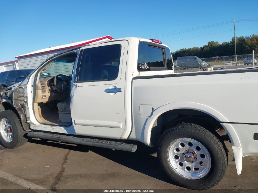 2009 Nissan Titan Le VIN: 1N6BA07D79N318614 Lot: 43460475