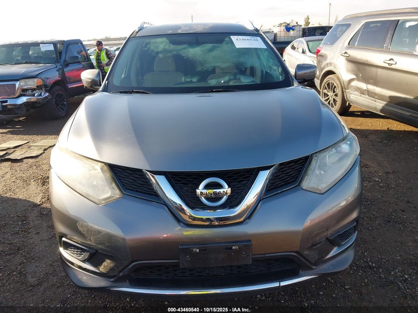 2016 NISSAN ROGUE S/SL/SV KNMAT2MV0GP631264