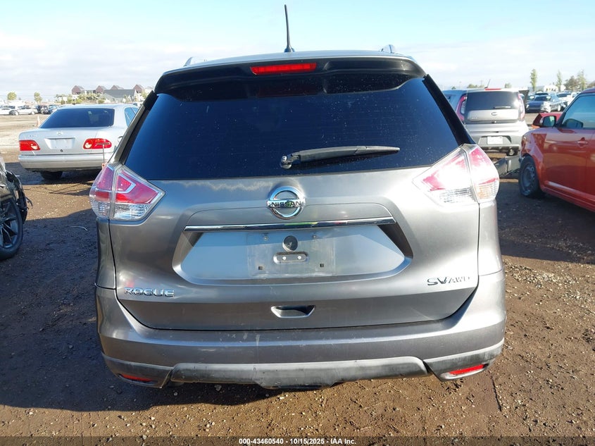 2016 NISSAN ROGUE S/SL/SV KNMAT2MV0GP631264