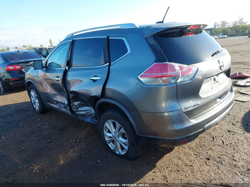 2016 NISSAN ROGUE S/SL/SV KNMAT2MV0GP631264